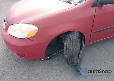 2003 Toyota Corolla Ce из США, поврежденный, VIN JTDBR32E830042123